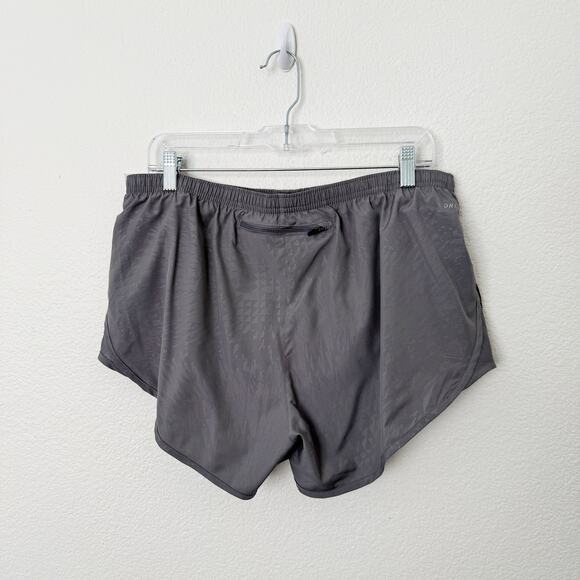 [Nike] Gray Pull-On Dri-Fit Built-in-Brief Tempo Running Shorts NWT Size Large L - Picture 2 of 10